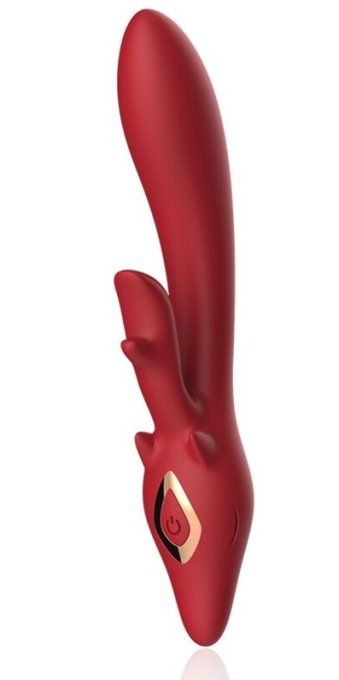 ARMONY - VIBRATEUR ELK RABBIT COURBE ROUGE