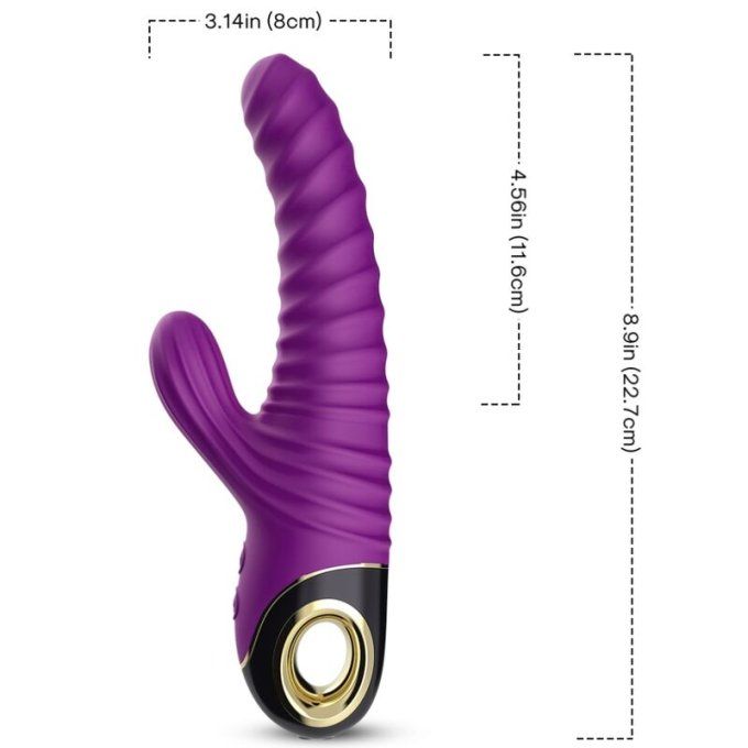 ARMONY - VIBRATEUR ETERNITY SILICONE FUCHSIA OU VIOLET