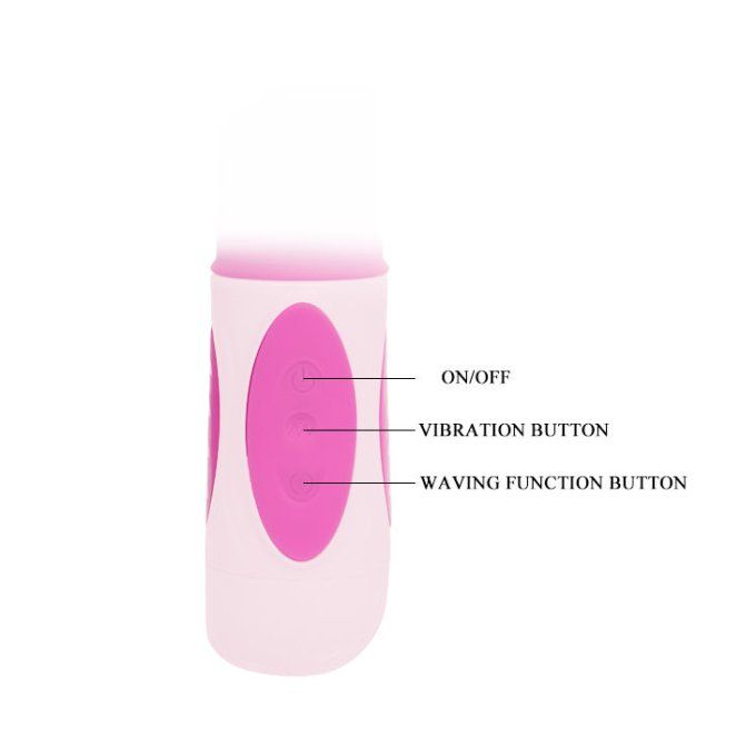 BAILE - PRETTY BUNNY TRIPLE VIBRATEUR ROTATEUR