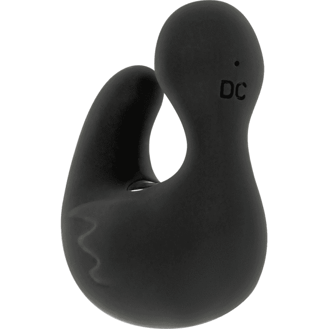 BLACK&SILVER DUCKYMANIA VIBRATOR BLACK