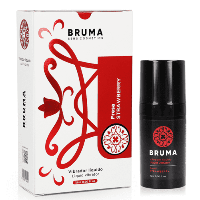 BRUMA - VIBRATEUR LIQUIDE ULTRA GLISSANT FRAISE 15 ML