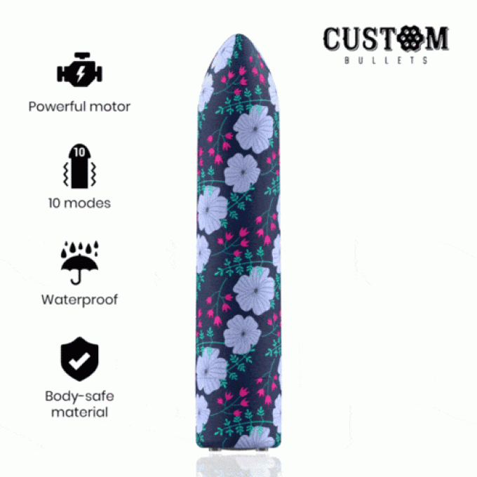 CUSTOM BULLETS - PERSONNALISÉS RECHARGEABLE PRINTEMPS