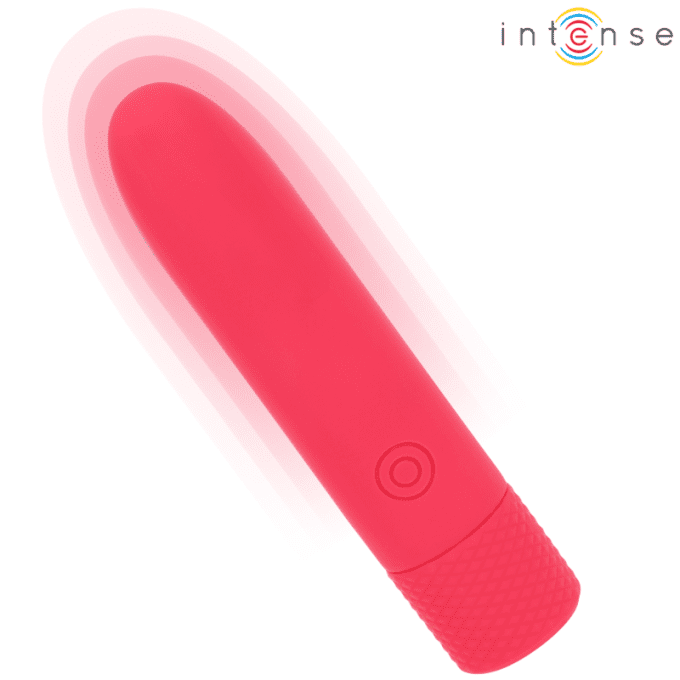 INTENSE - SYMONE BULLET VIBRANT RECHARGEABLE USB 8 VIBRATIONS ROUGE