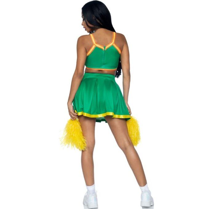 LEG AVENUE - COSTUME POM-POM GIRLS VERT