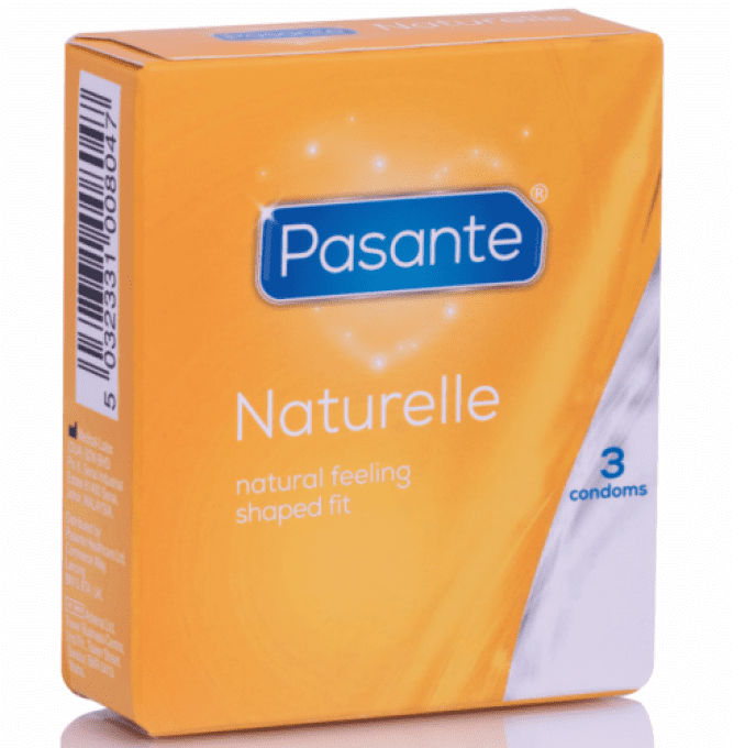 PASANTE - PRÉSERVATIF NATURELLE 3 PACK