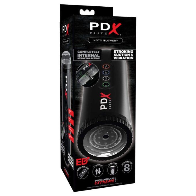 PDX ELITE - VENTILATEUR MOTO MASTURBATEUR AVANCE