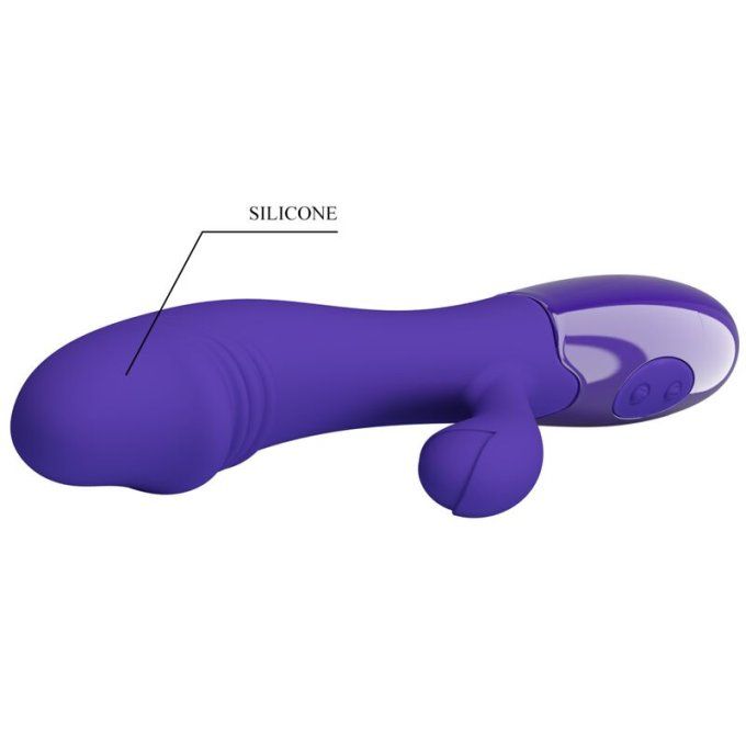 PRETTY LOVE - VIBRATEUR SNAPPY YOUTH & STIMULATEUR DE POINT G VIOLET