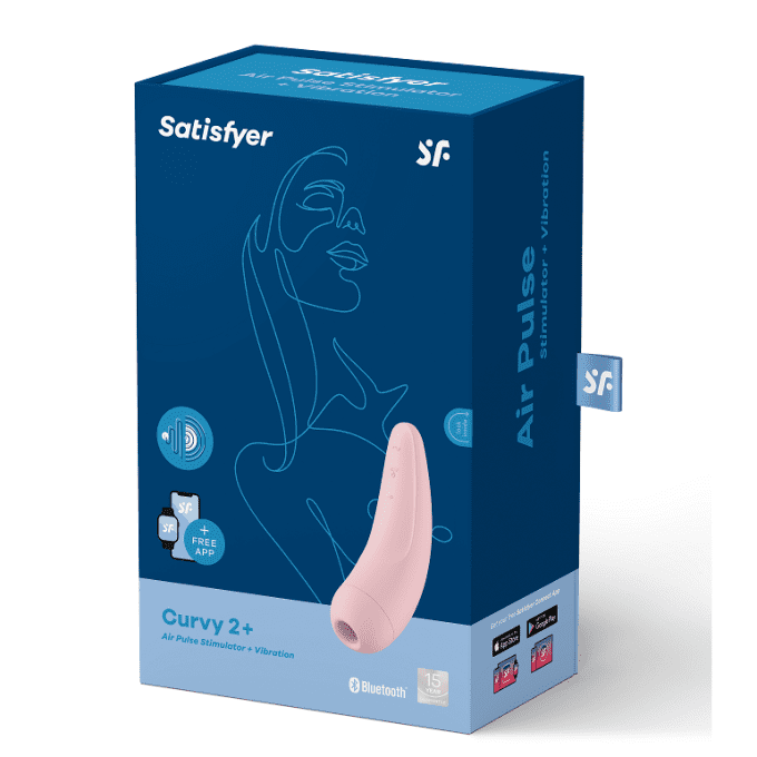 SATISFYER - CURVY 2 + ROSE