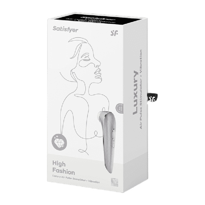 SATISFYER - ONDES DE STIMULATION ET VIBRATION DE LUXE HAUTE MODE