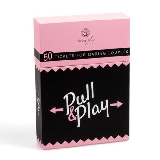 JEUSECRETPLAY - JEU DE CARTES PULL & PLAY