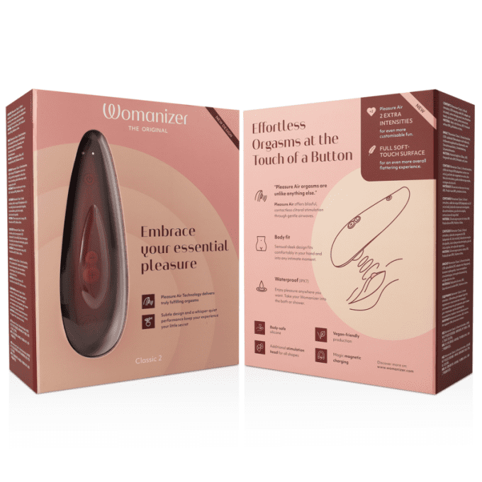 WOMANIZER - STIMULATEUR CLITORAL CLASSIC 2 BORDEAUX