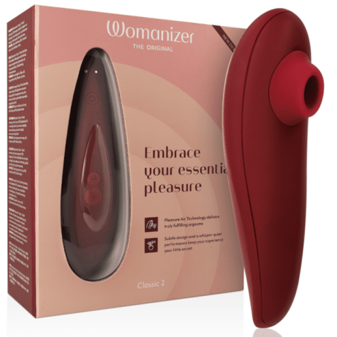 WOMANIZER - STIMULATEUR CLITORAL CLASSIC 2 BORDEAUX