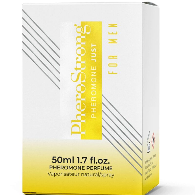 PARFUM PHÉROMONE PHEROSTRONG JUST FOR MEN 50 ML – Image 2