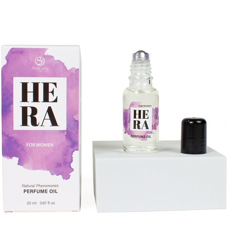 SECRETPLAY - HERA PARFUM NATUREL PHÉROMONES EN HUILE POUR FEMME 20 ML1