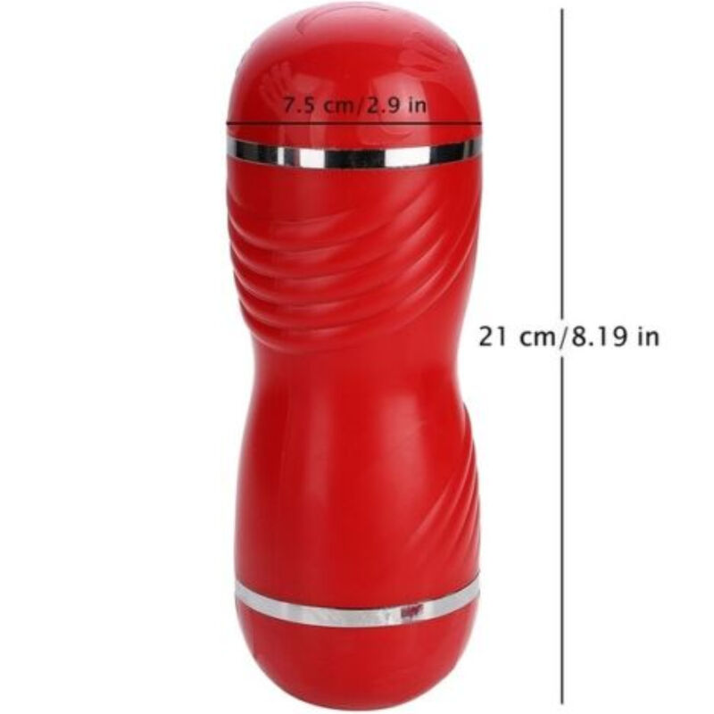 ARMONY - MASTURBATEUR DOUBLE VAGIN ET BOUCHE ROUGE3