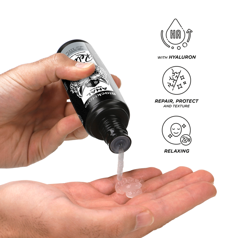 BLACK HOLE - RÉPARATION ANAL À BASE D''EAU RELAX AVEC HYALURON 100 ML2