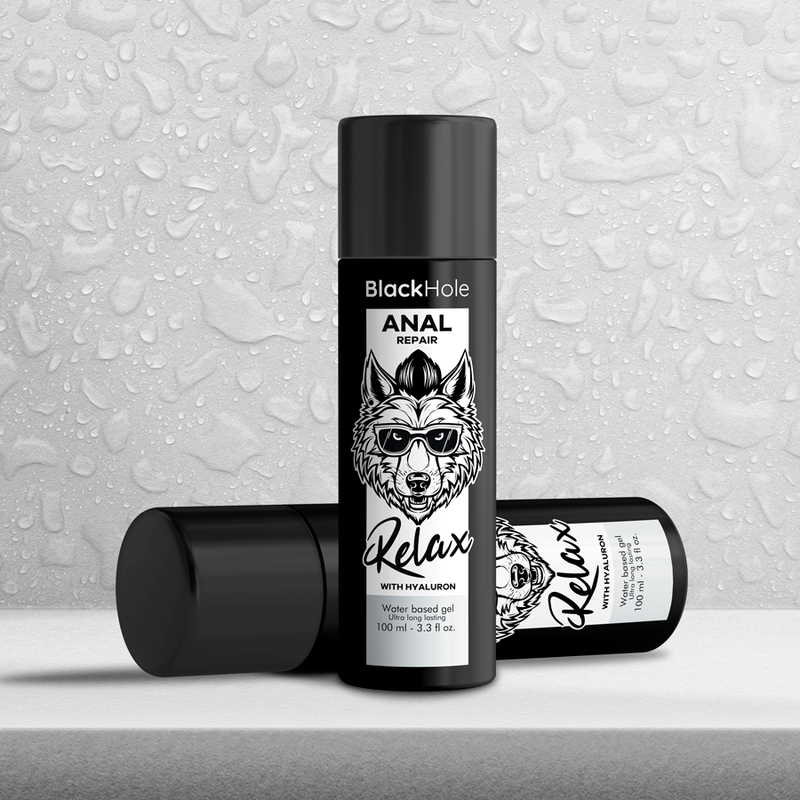 BLACK HOLE - RÉPARATION ANAL À BASE D''EAU RELAX AVEC HYALURON 100 ML5