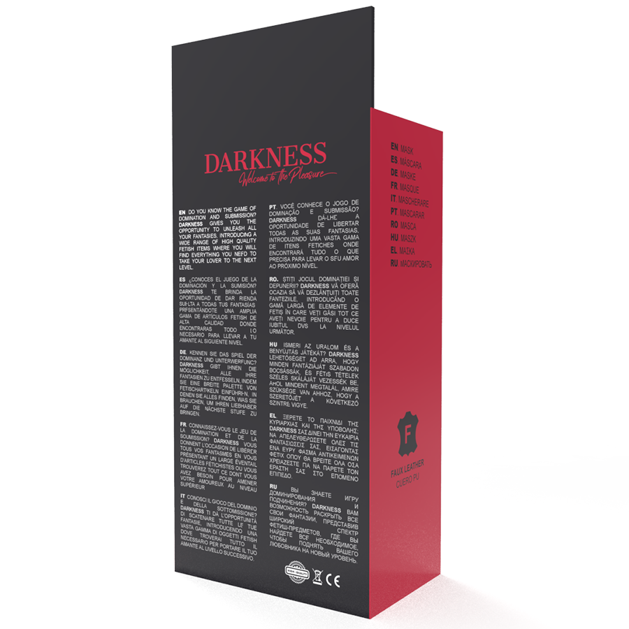 MASQUE NUIT NOIR CONFORT AJUSTABLE DARKNESS PVC – Image 6