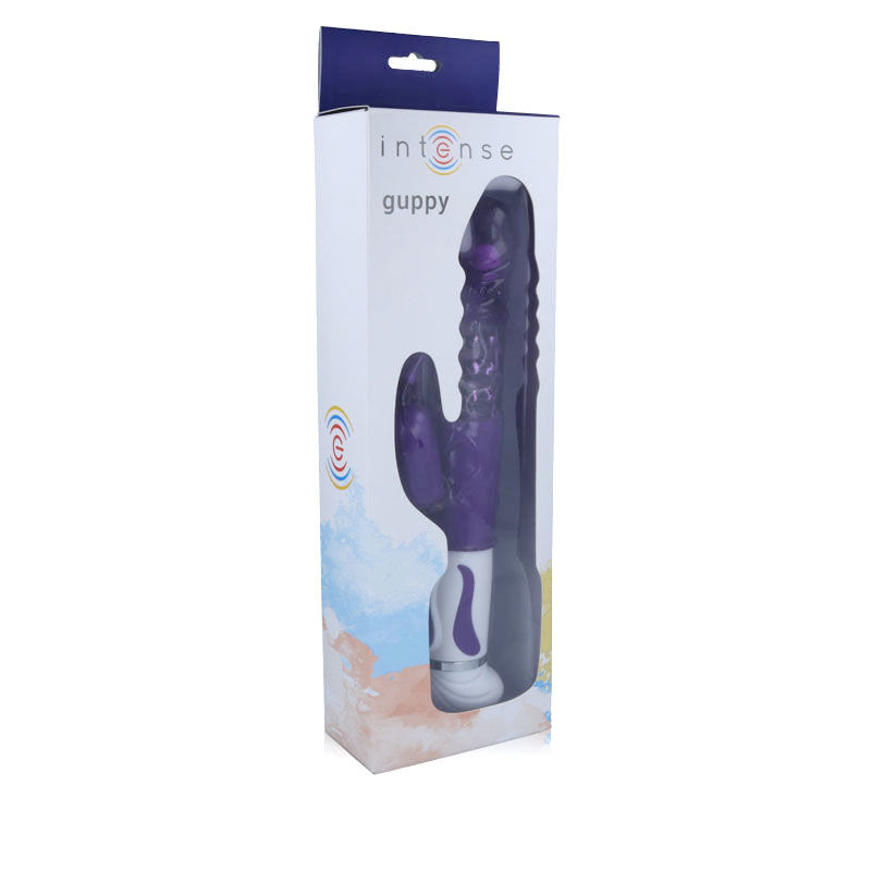 INTENSE - VIBRATEUR ROTATEUR GUPPY LILAS4
