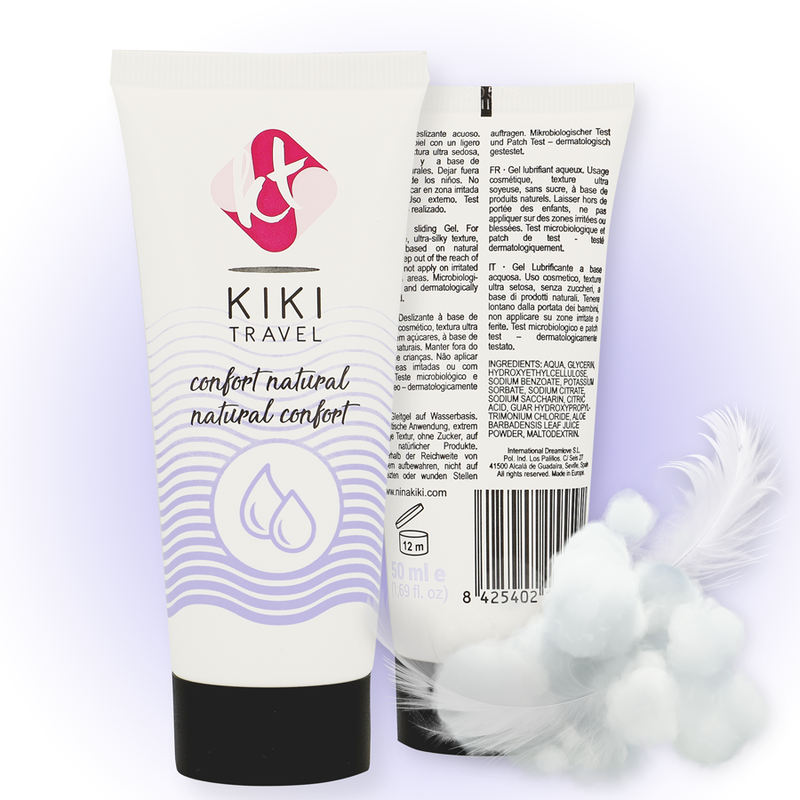 LUBRIFIANT NATUREL CONFORT KIKÍ TRAVEL 50 ML – Image 3