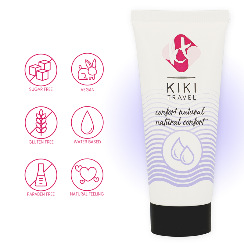 LUBRIFIANT NATUREL CONFORT KIKÍ TRAVEL 50 ML – Image 5