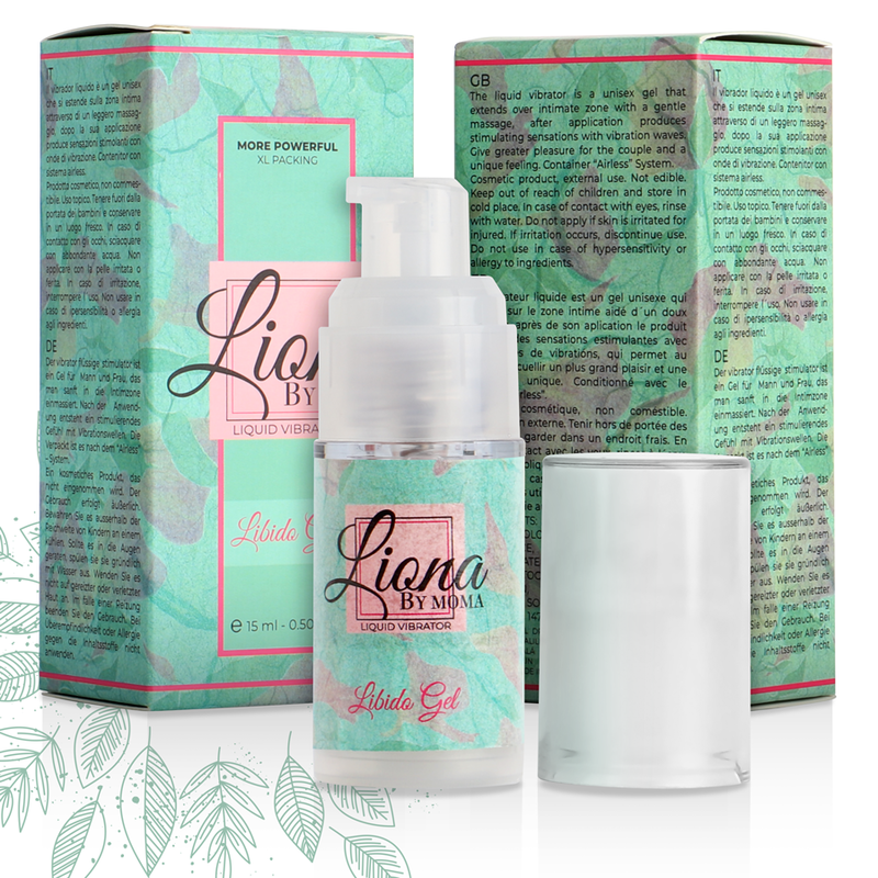 LIONA BY MOMA - VIBRATEUR LIQUIDE LIBIDO GEL 15 ML2