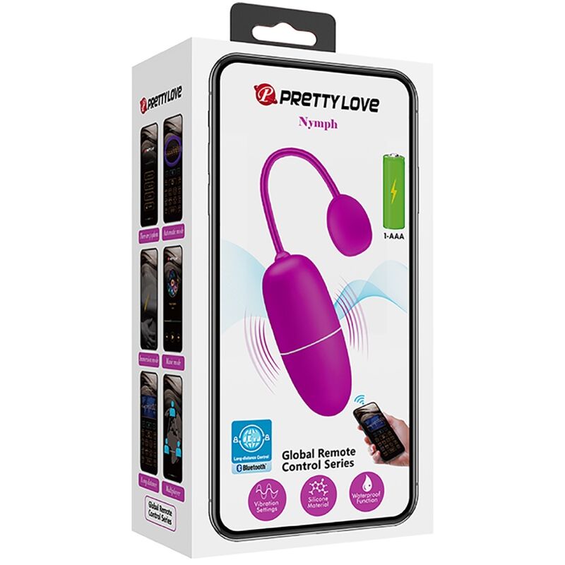 OEUF VIBRANT NYMPHE APP CONTRÔLÉ – Image 9