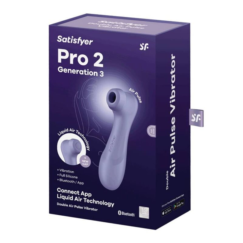 SATISFYER - PRO 2 GENERACIÓN 3 LILAS BLUETOOTH ET APPLICATION6