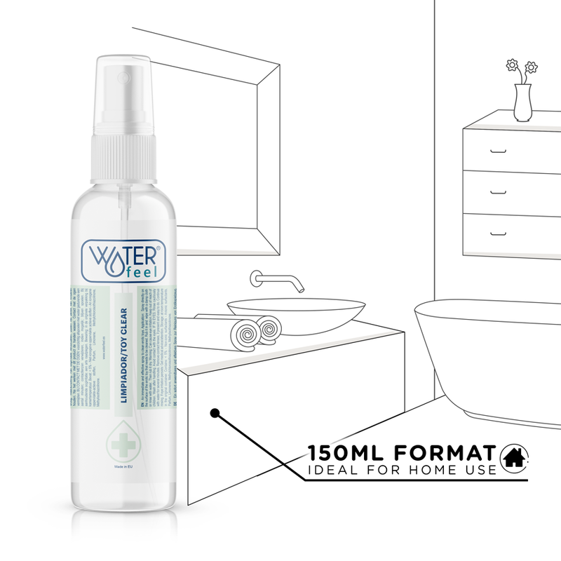 WATERFEEL - NETTOYANT POUR JOUETS STÉRILE 150 ML – Image 4