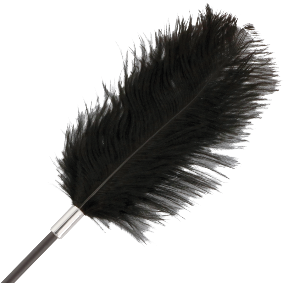 DARKNESS - FOUET PLUME DAMOUR NOIR 56 CM1