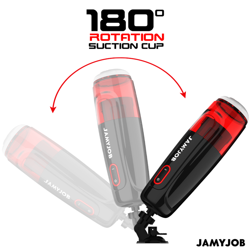 JAMYJOB - MASTURBATEUR VAGIN AUTOMATIQUE STORM 10 MODES DE ROTATION ET DE POUSSÉE4