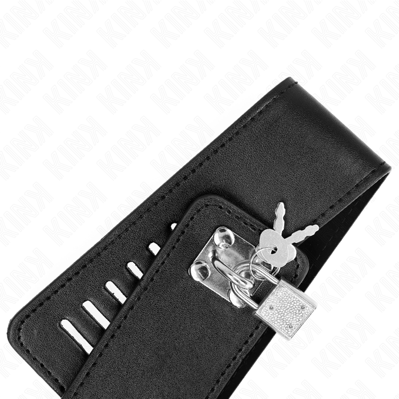 KINK - LAISSE CLOUTÉE COLLIER AVEC SANGLE EN CUIR – Image 7