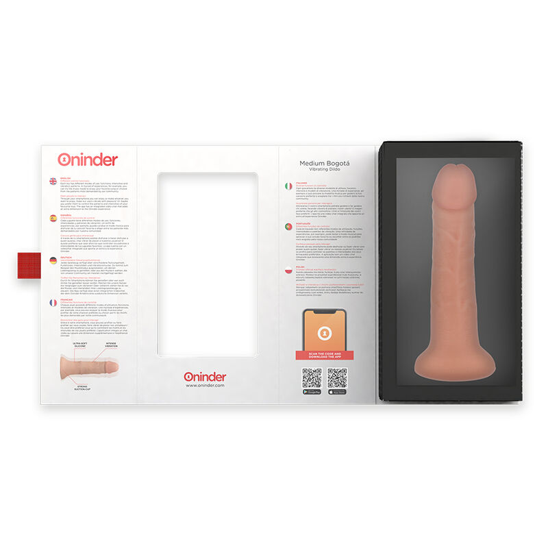 ONINDER - GODE VIBRATEUR BOGOTÁ MOYEN 9 VITESSES NATUREL4