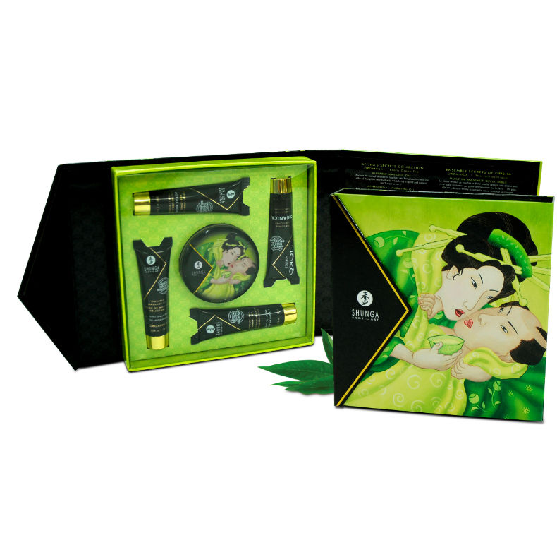 SHUNGA - KIT THÉ VERT BIO SECRET GEISHA1