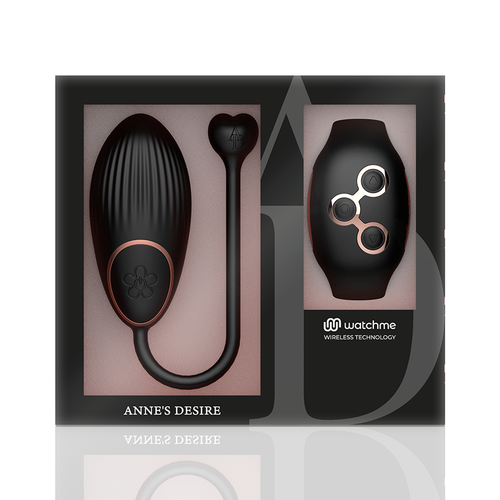 ANNE'S DESIRE - EGG TECHNOLOGIE DE TÉLÉCOMMANDE WATCHME NOIR/OR6