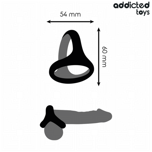 ADDICTED TOYS - ANNEAU PÉNIS TRIPLE ÉPAIS3