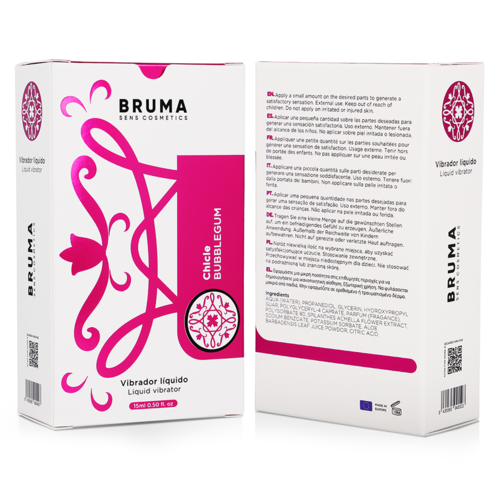 BRUMA - VIBRATEUR LIQUIDE ULTRA GLISSANT BUBBLEGUM 15 ML6
