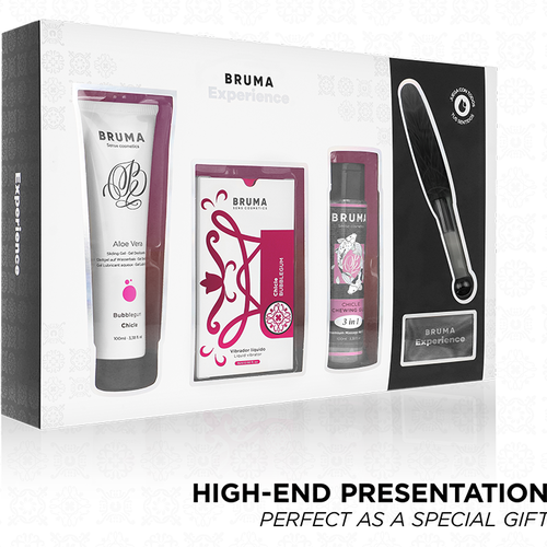 BRUMA XPERIENCE - KIT TENTATION DE BUBBLEGUM VIBRO-ORGASMIQUE
