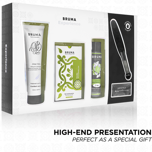 BRUMA XPERIENCE - KIT TENTATION PASTÈQUE DOUCE AVEC AMPLIFICATEUR D'ORGASME