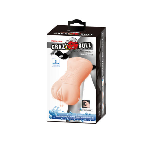 CRAZY BULL - MASTURBATEUR PEAU D'EAU MODÈLE VAGIN 44