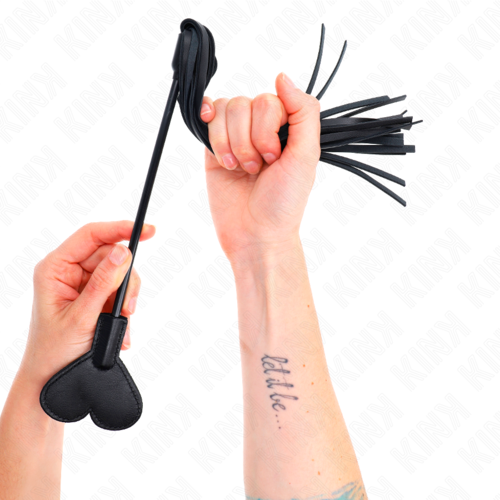 KINK - FOUET GAMME AVEC COEUR PANDEL 35 CM3