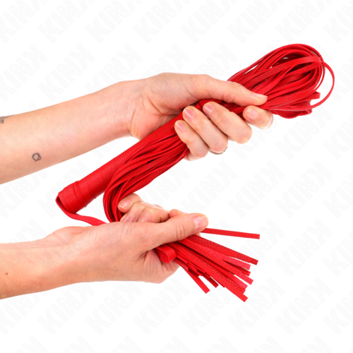 KINK - FOUET PVC SOUPLE ROUGE 70 CM2