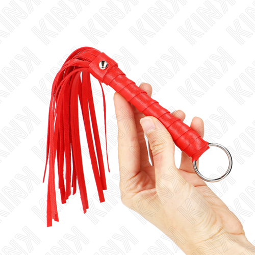 KINK - MINI FOUET SIMPLE ROUGE 28 CM1