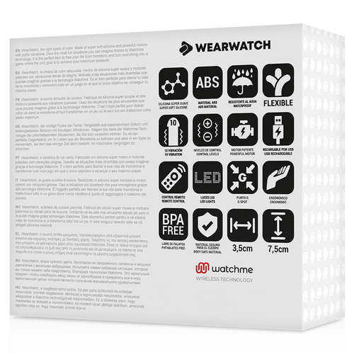 WEARWATCH - TÉLÉCOMMANDE WATCHME TECHNOLOGIE OEUF FUCHSIA-JET4