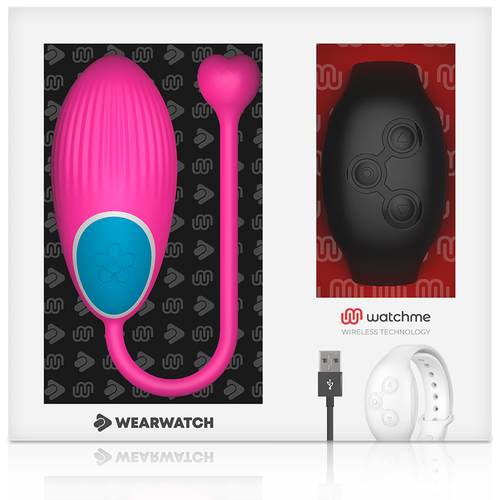 WEARWATCH - TÉLÉCOMMANDE WATCHME TECHNOLOGIE OEUF FUCHSIA-JET5