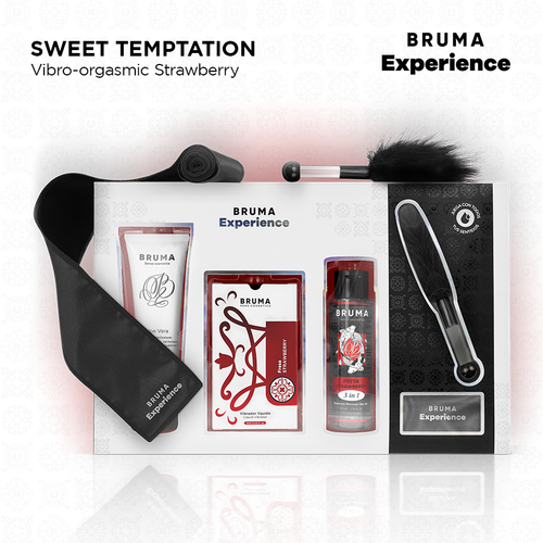 BRUMA XPERIENCE - KIT TENTATION VIBRO-ORGASMIQUE À LA FRAISE DOUCE1