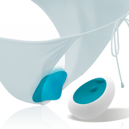 INTENSE - SAMANTHA PANTIE TÉLÉCOMMANDE BLEU1