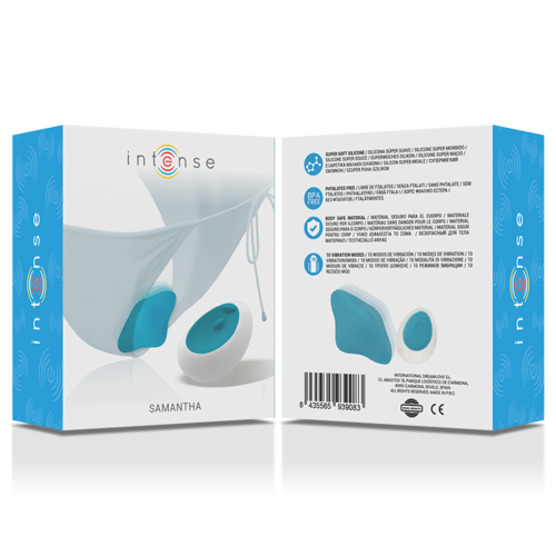 INTENSE - SAMANTHA PANTIE TÉLÉCOMMANDE BLEU6