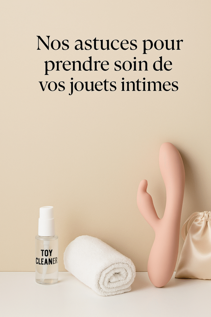 nos astuces pour prendre soin de vos jouets intimes