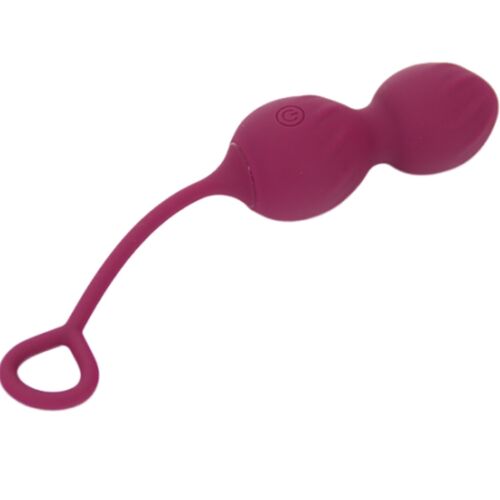 ARMONY - BLOSSOMS HALTÈRE VAGINALE VIBRATION TÉLÉCOMMANDE 10 VIBRATIONS ROUGE FONCÉ3